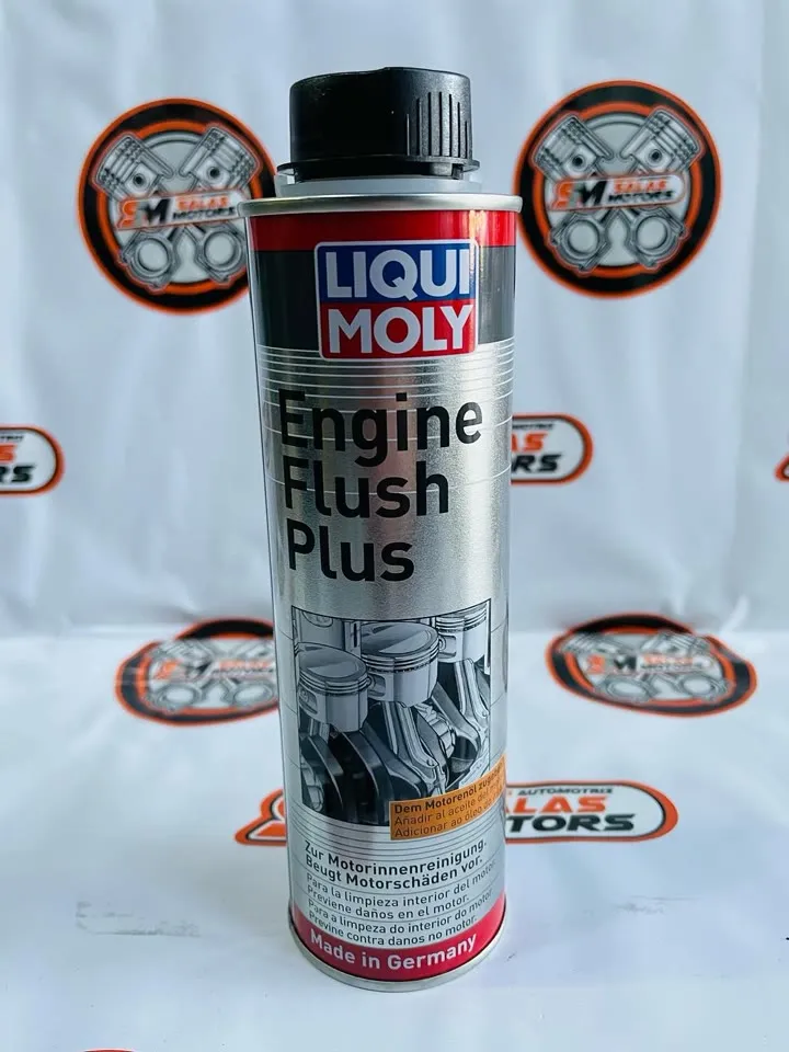Lata de Liqui Moly Engine Flush Plus para limpieza interna del motor