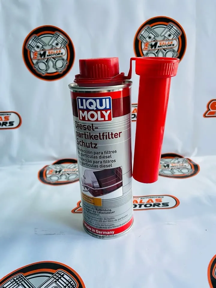 Lata de Liqui Moly para proteger el filtro de partículas de motores diésel